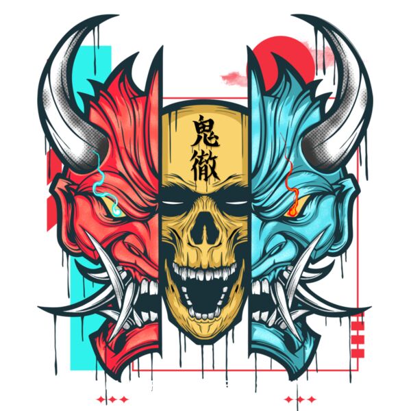 oni mask playera negra  1  Miniatura