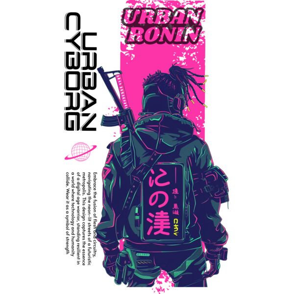 Urban Cyborg blancos Miniatura