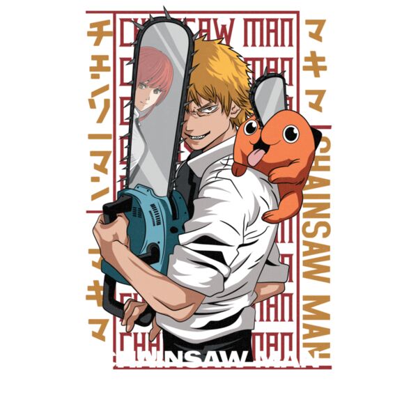 Denji y pochita Miniatura