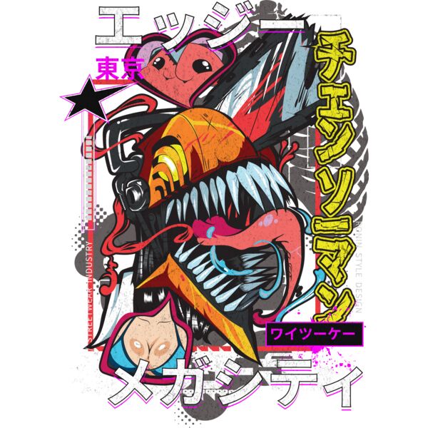 Denji Oppai Miniatura