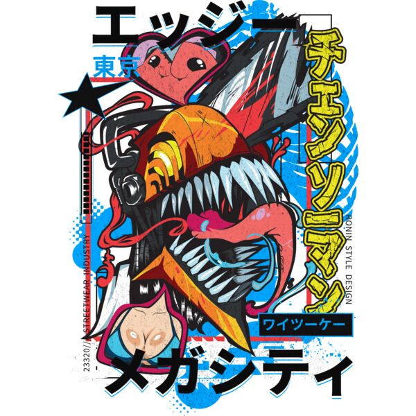 Denji Oppai Blancos Miniatura