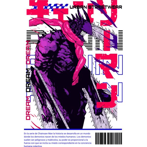 Chainsaw urban blancos Miniatura