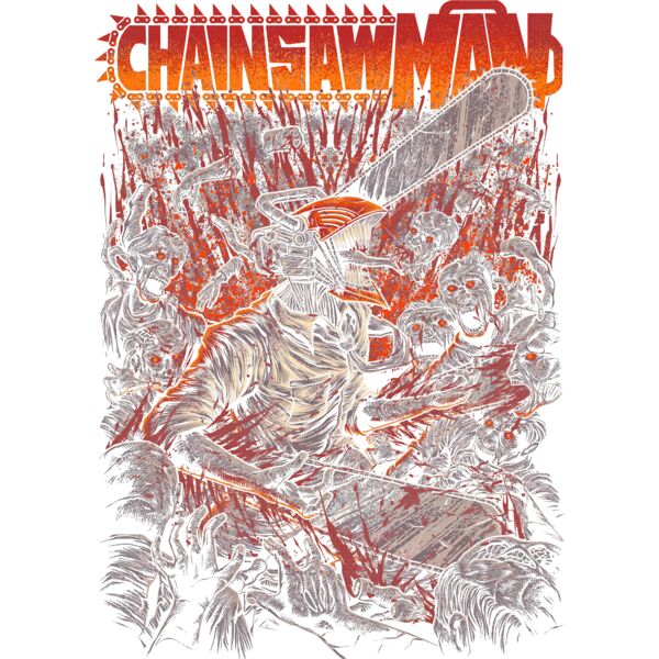 denji vs zombies Miniatura