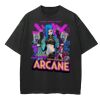 Playera Oversized: Peso Completo 255 grs Miniatura