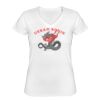 Playera Dama: Algodón Peinado Cuello V Miniatura