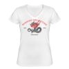 Playera Dama: Algodón Peinado Cuello V Miniatura