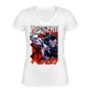 Playera Dama: Algodón Peinado Cuello V Miniatura
