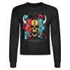 Crop Top Unisex Manga Larga Miniatura