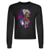 Crop Top Unisex Manga Larga Miniatura