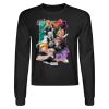 Crop Top Unisex Manga Larga Miniatura