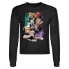 Crop Top Unisex Manga Larga Miniatura