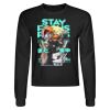 Crop Top Unisex Manga Larga Miniatura