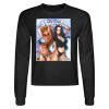 Crop Top Unisex Manga Larga Miniatura